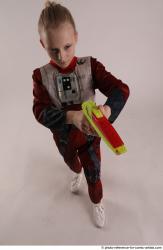 DENISA PILOT STANDING POSE WITH GUN 3